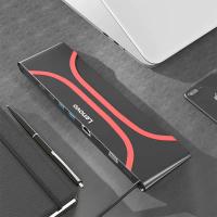 联想thinkplus底座扩展坞Type-c超薄桌面USB-C合金4K转换器USB3.0 thinkpad type-C dock 4K桌面底座 LX1901