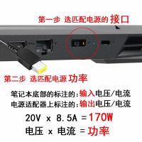 联想Thinkpad电源适配器170W方口，适用于P15/P16/P17/P53/P52/P51/拯救者Y7000 Y7000P R7000p等电脑